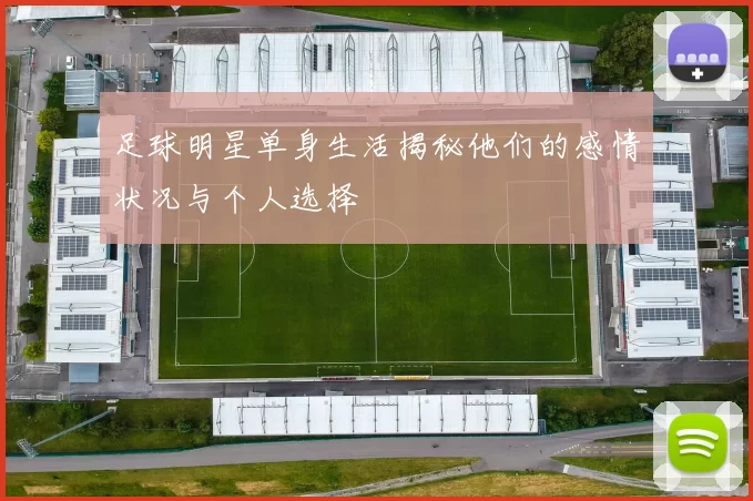 足球明星单身生活揭秘他们的感情状况与个人选择